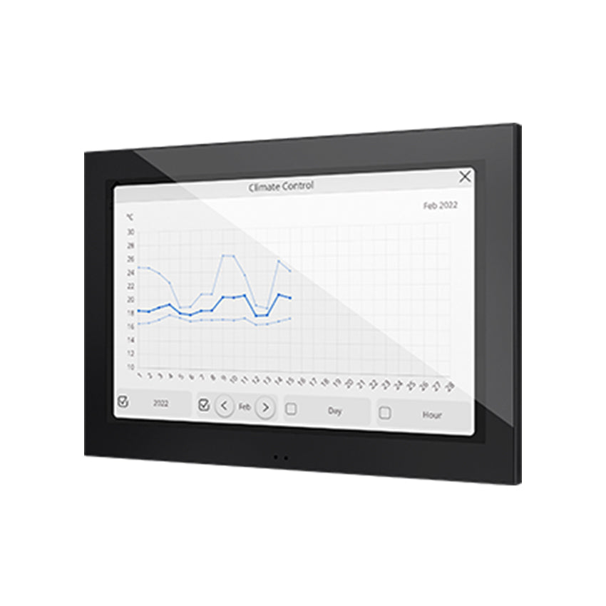 Z100 Color capacitive touch panel with 10" display. - Qoratech