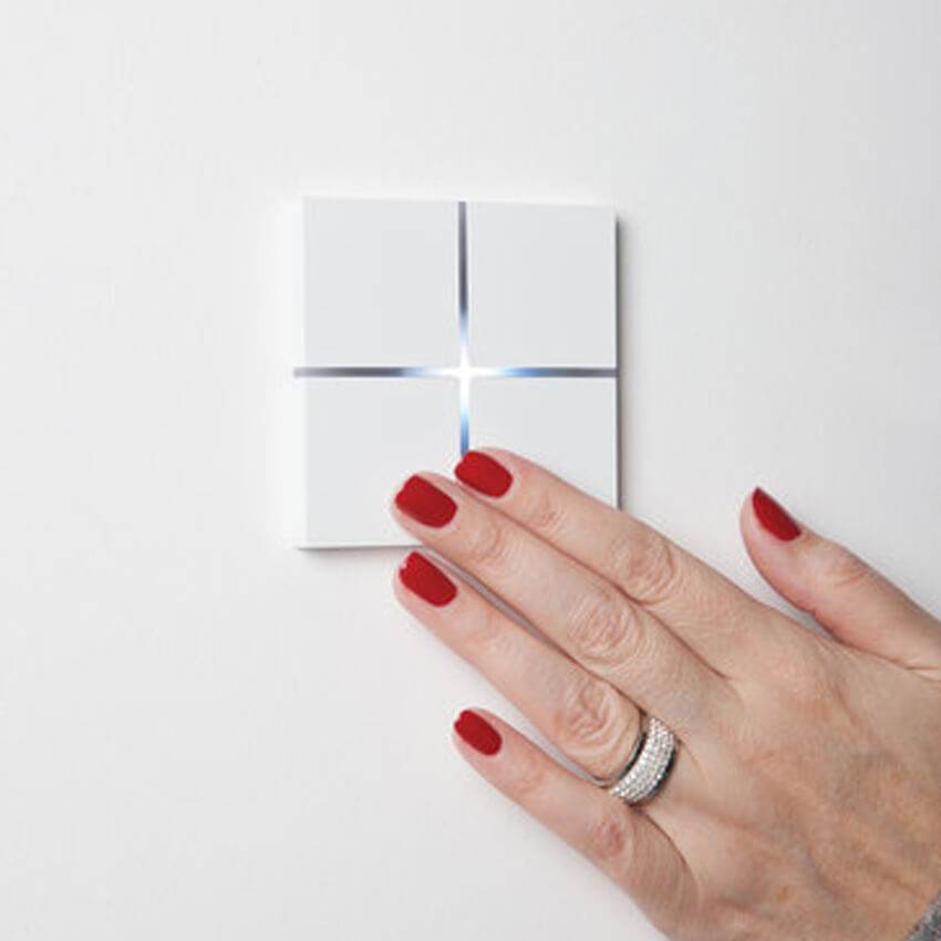 Sentido - brushed aluminium - 4-way - Qoratech