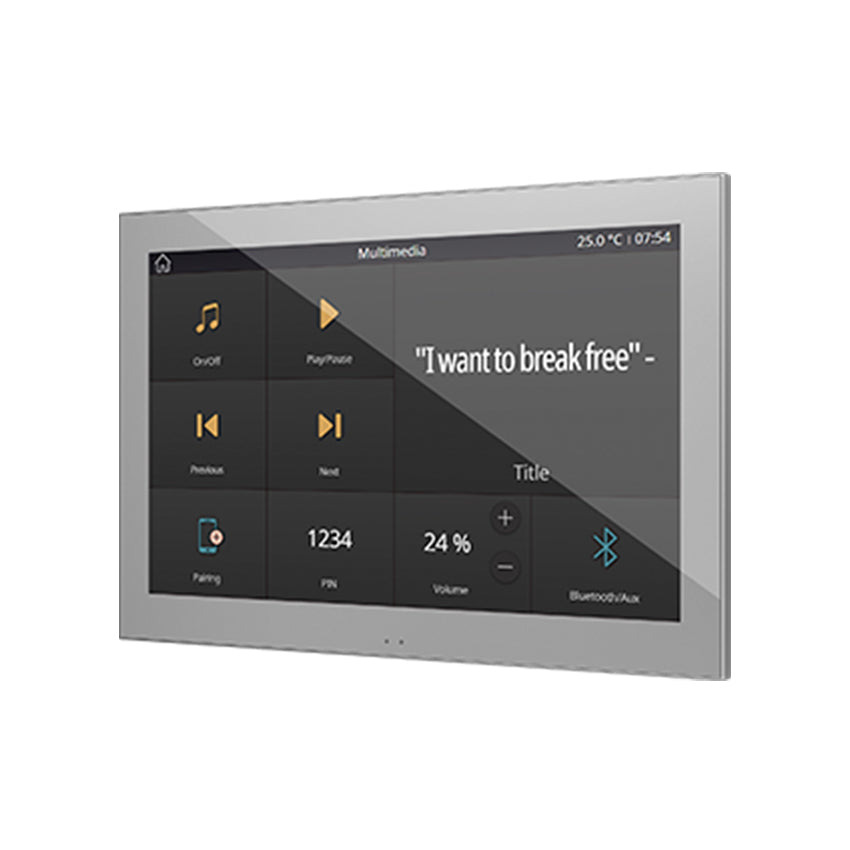 Z100 Color capacitive touch panel with 10" display. - Qoratech