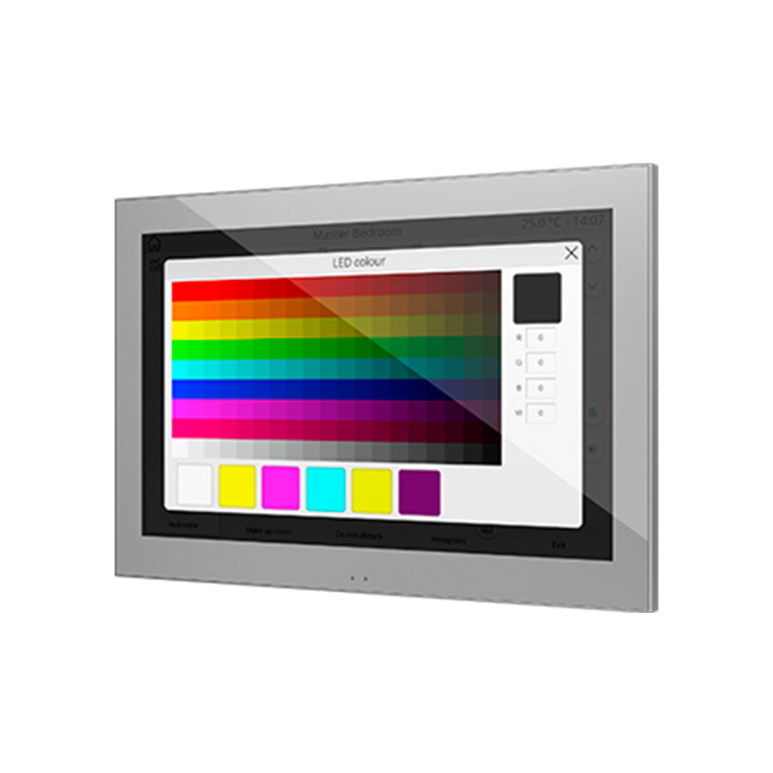 Z100 Color capacitive touch panel with 10" display. - Qoratech
