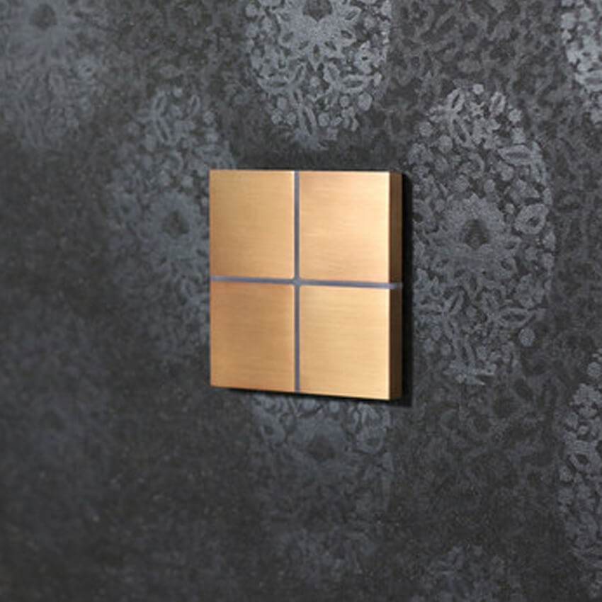 Sentido - brushed nickel - 4-way - Qoratech