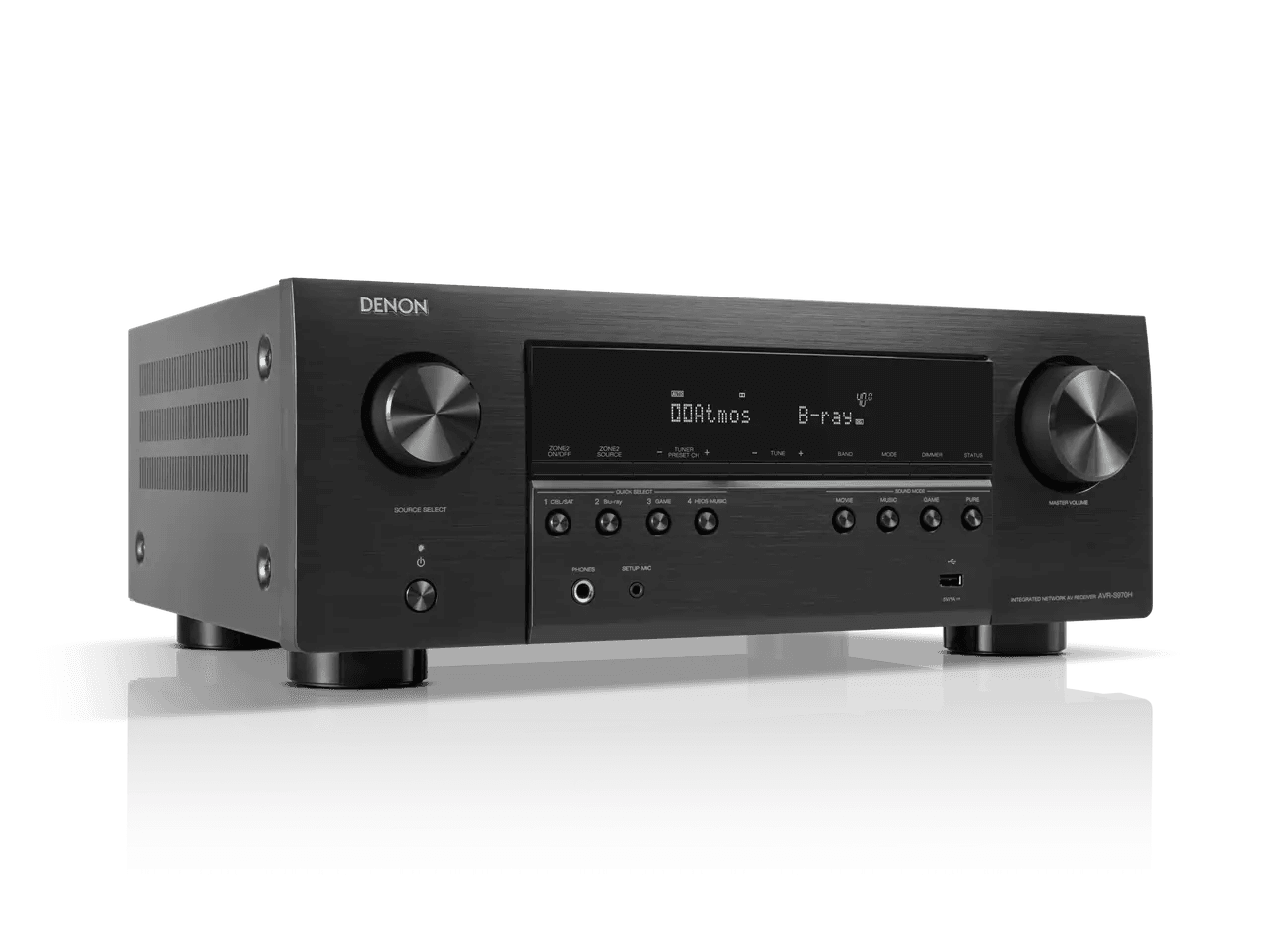Denon AVR-S970H 7.2 Channel 8K AV Receiver - Qoratech