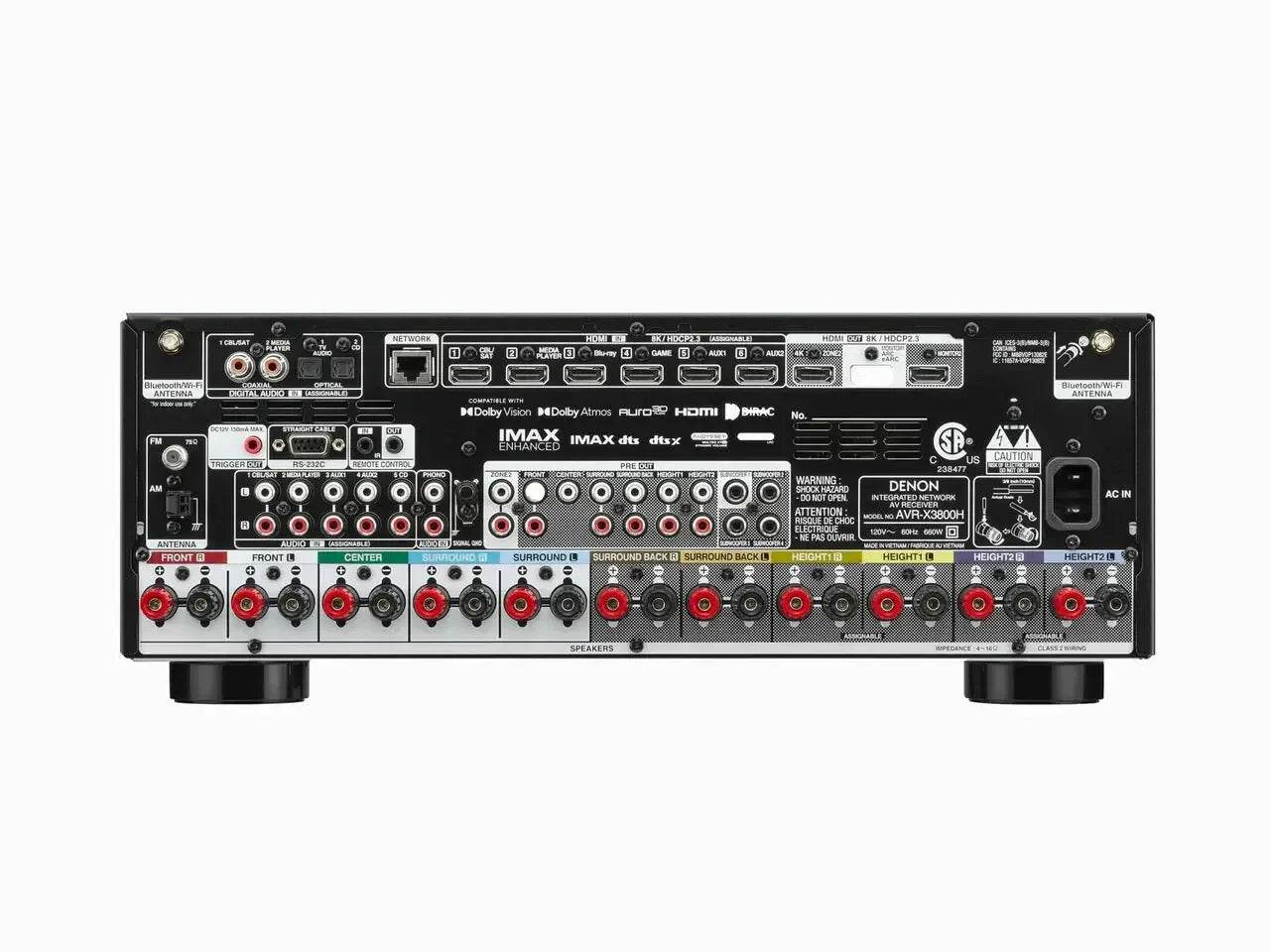 AVC-X3800H AV receiver - Qoratech