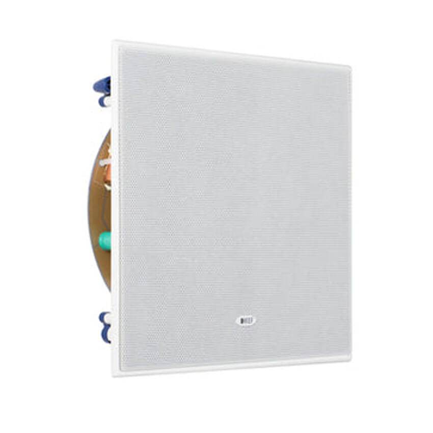 Kef Ci200qsb Square In-wall Subwoofer - Qoratech