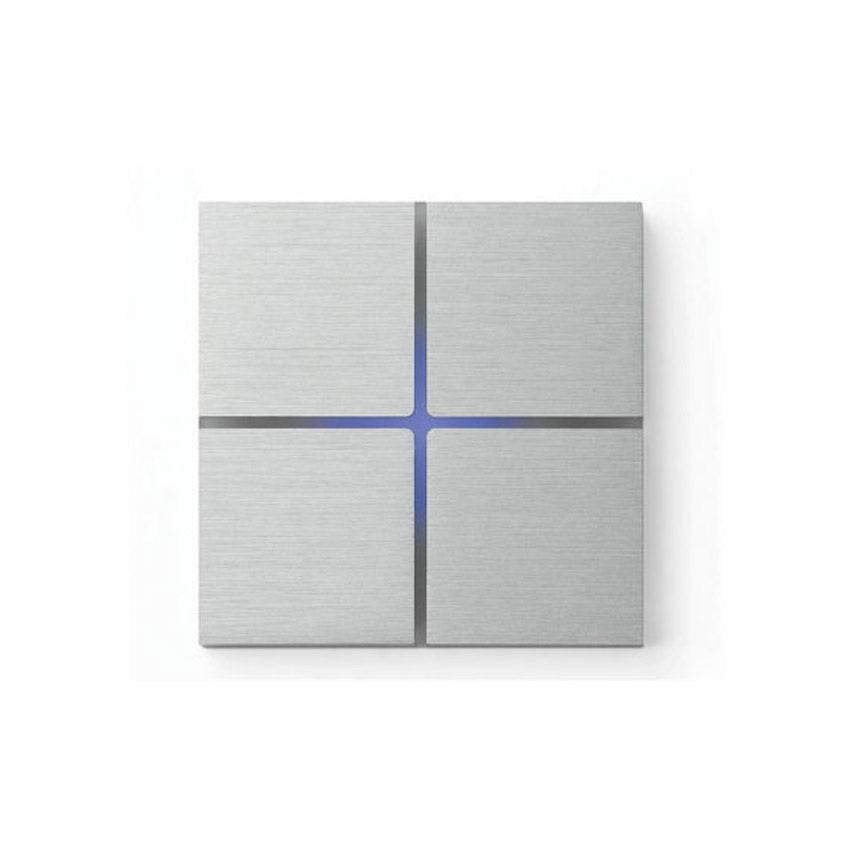 Sentido - brushed aluminium - 4-way - Qoratech