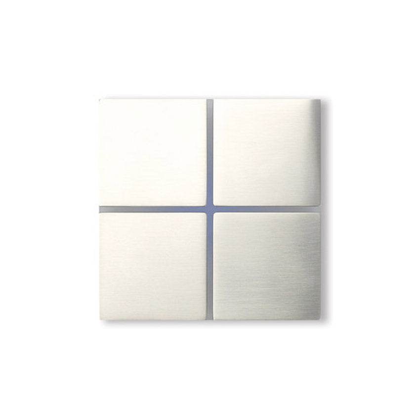 Sentido - brushed nickel - 4-way - Qoratech
