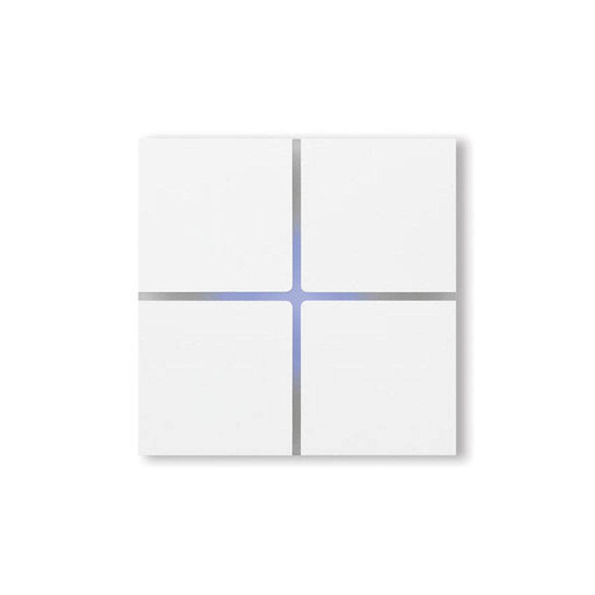 Sentido - satin white - 4-way - Qoratech