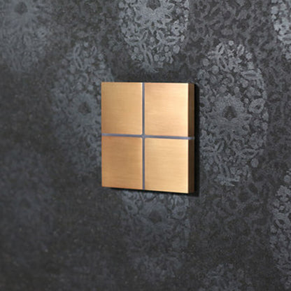 Sentido - brushed brass - 4-way