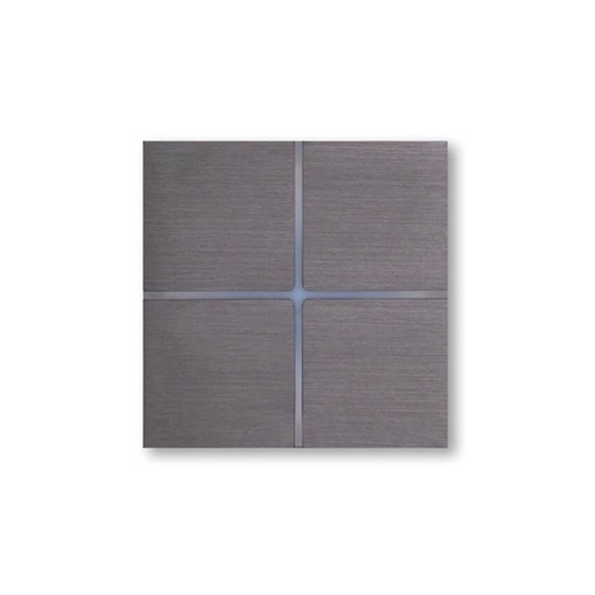 Sentido - brushed volcanic grey - 4-way