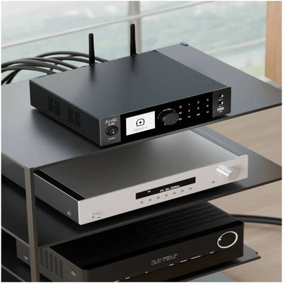Arylic A100 100W x 2 Power amplifier with FM - Qoratech