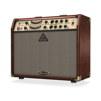Behringer ACX1800 – 180W 2-Channel Acoustic Guitar Combo Amplifier with Dual 8″ Speakers
