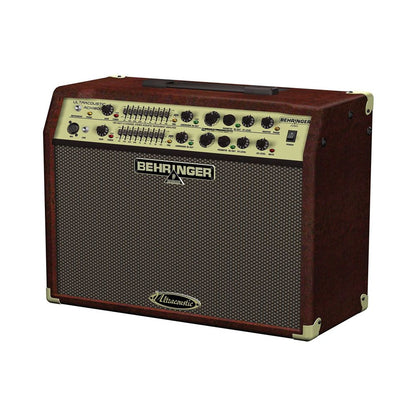 Behringer ACX1800 – 180W 2-Channel Acoustic Guitar Combo Amplifier with Dual 8″ Speakers