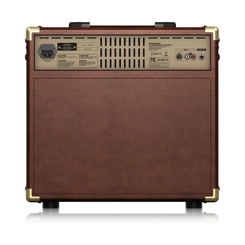 Behringer ACX450 – 45W 2-Channel Acoustic Guitar Combo Amplifier with 8″ Speaker