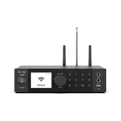 Arylic A100 100W x 2 Power amplifier with FM - Qoratech