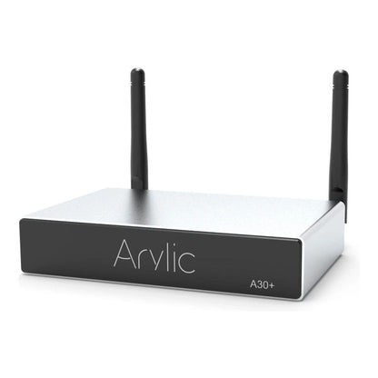 Arviclic A30+ device with antennas on a white background