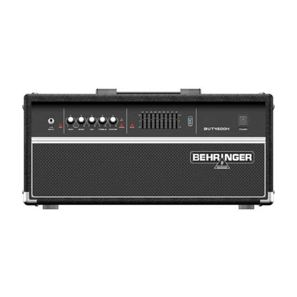 Behringer guitar amplifier head on a white background
