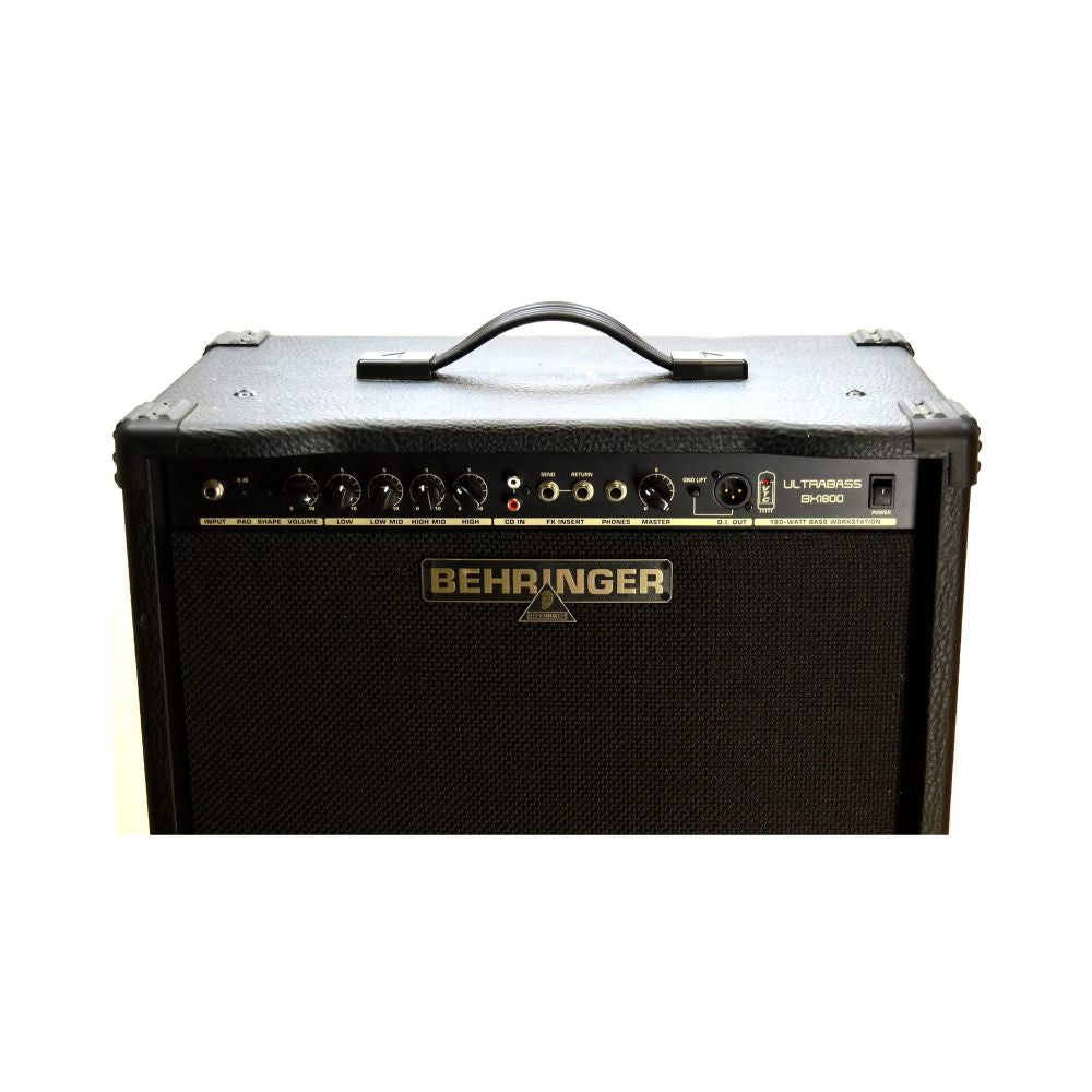Behringer guitar amplifier on a white background