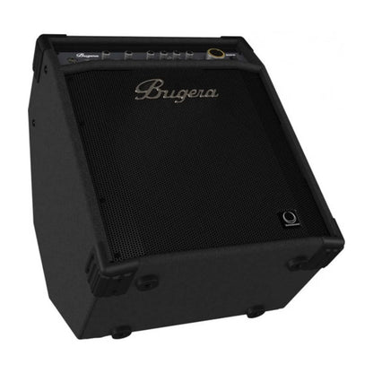 Black Bugera guitar amplifier on a white background