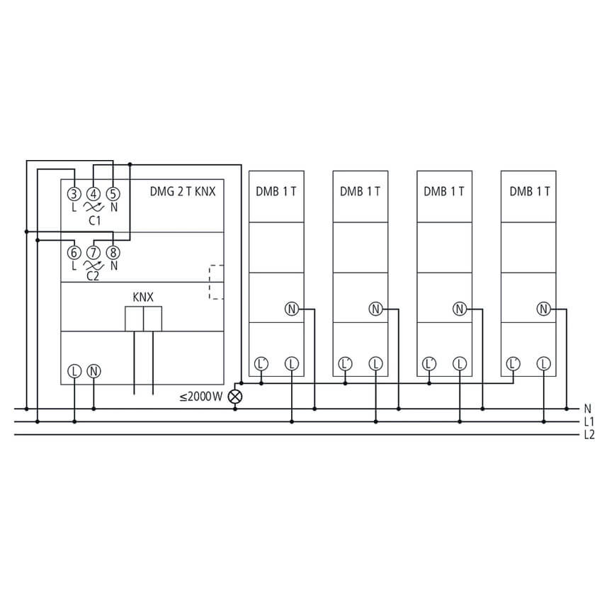 DMG 2 T KNX