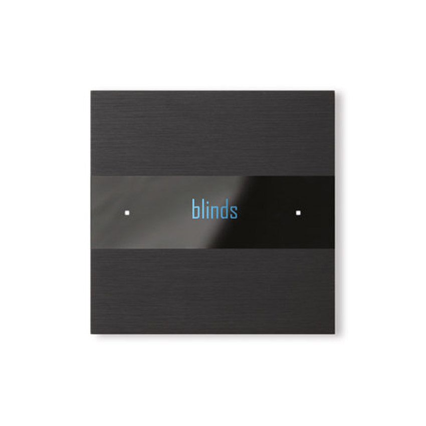 Deseo intelligent thermostat - brushed black