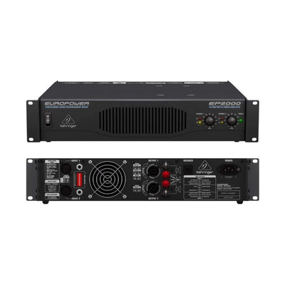 Behringer EP2000 – 2×1000 W EuroPower Stereo Power Amplifier - Qoratech