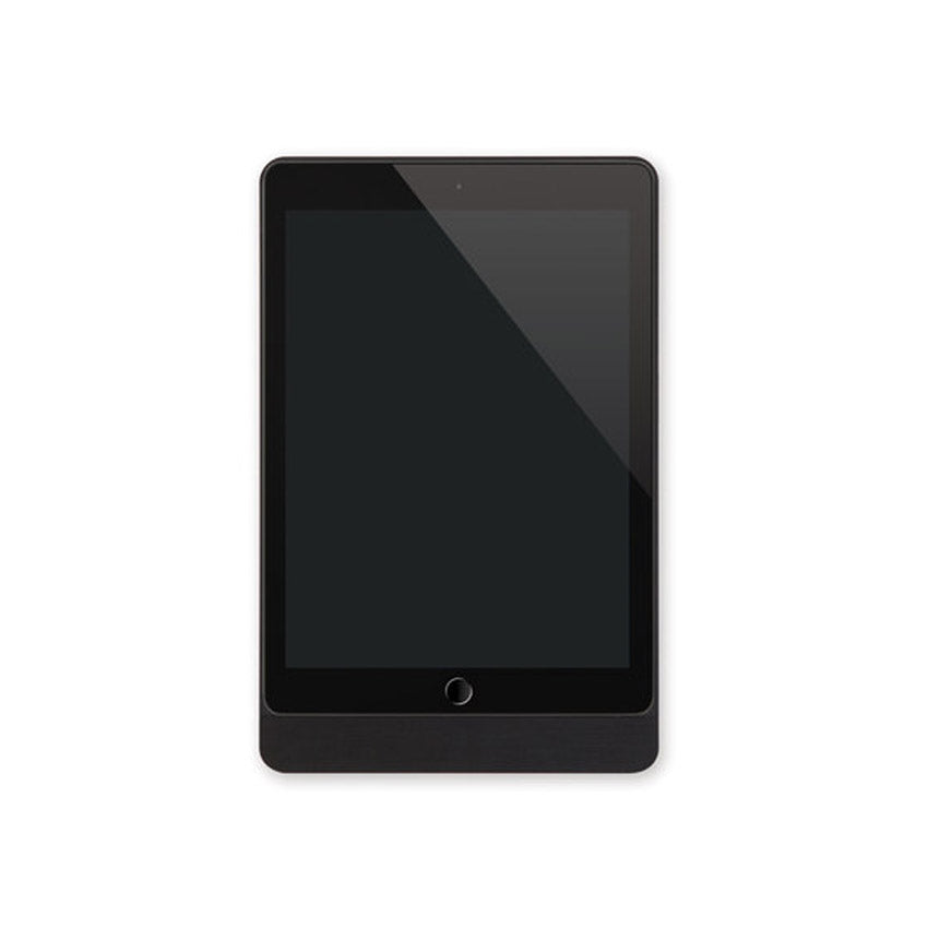 Eve wall mount for iPad - brushed black