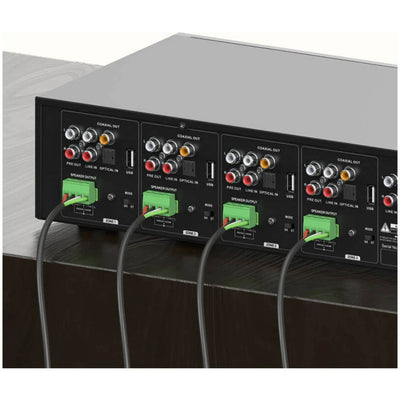 Arylic HA400 4-Zone Multiroom Network Amplifier with AirPlay 2 - Qoratech