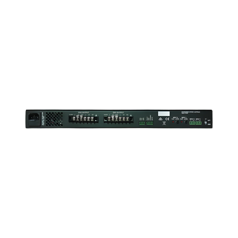 Control panel or device interface with various buttons and indicators on a black background