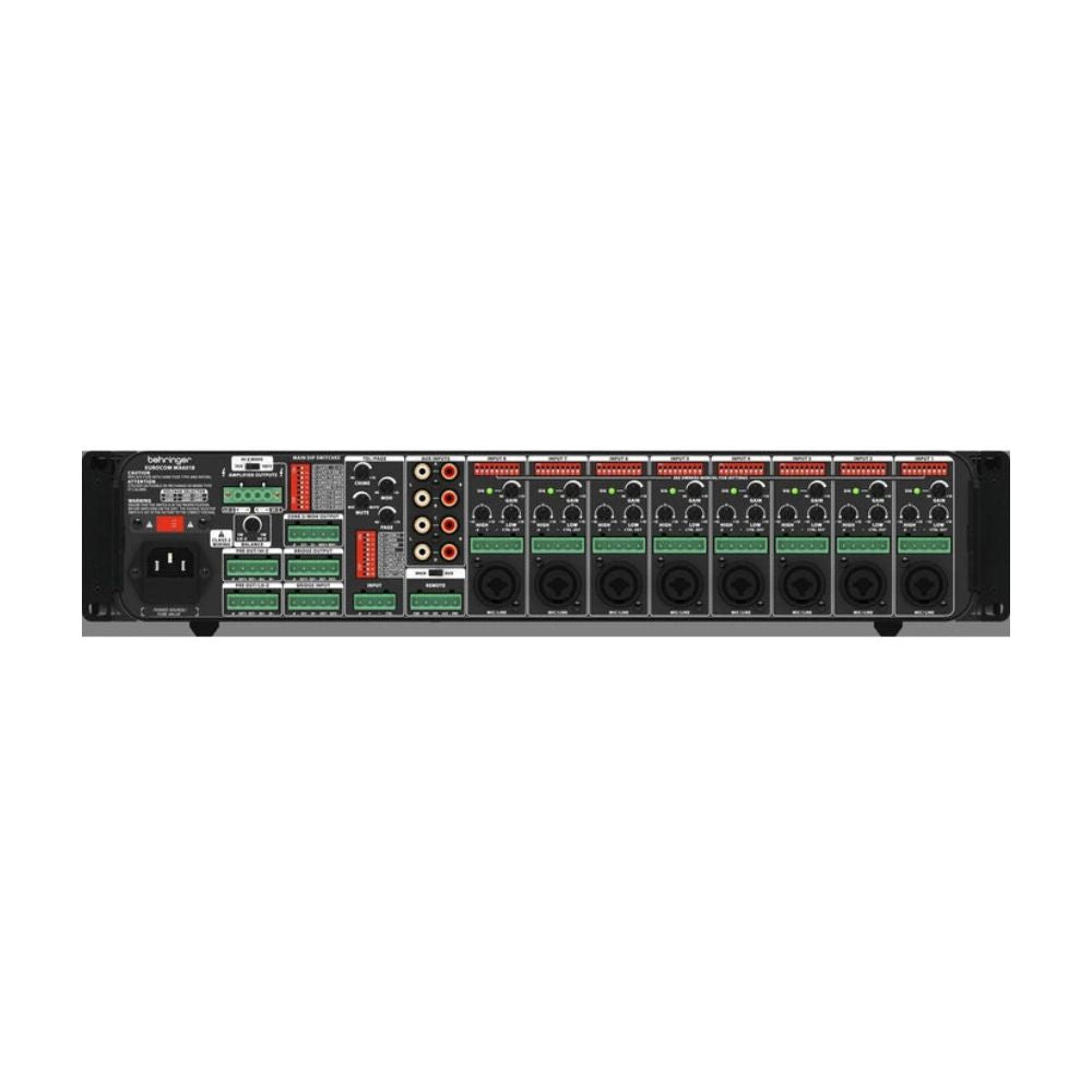 Behringer MA6018 Energy-Efficient, Multi-Function 180-Watt Auto-Mixing Amplifier