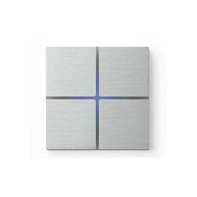 Sentido - brushed aluminium - 4-way - Qoratech