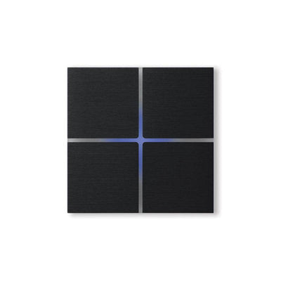 Sentido - brushed black - 4-way - Qoratech