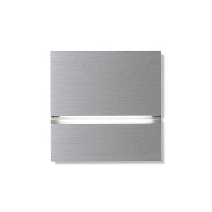 Via walkway light - brushed aluminium