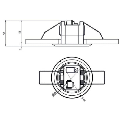 the Ronda S360 KNX FLAT DE WH