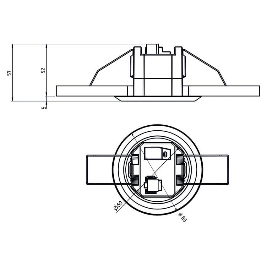 the Ronda S360 KNX FLAT DE WH